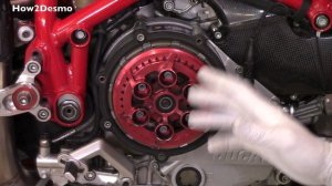 Сухое сцепление, быстрая и дешевая модификация при помощи смазки;  Ducati 999