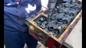 Ремонт направляющих втулок клапанов ГБЦ Cummins ISF2.8 / ISF3.8 / ISBE