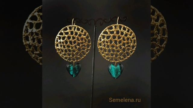 украшения ручной работы выполнены мной из латуни и натуральных камней. смотреть онлайн