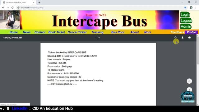 Bus booking System ।। JAVA ।। हिंदी ।। Project by- Ashish Sir смотреть онлайн
