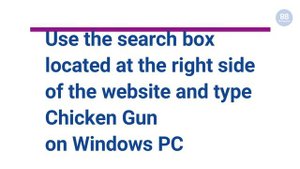 Guide on Download and Play Chicken Gun on PC