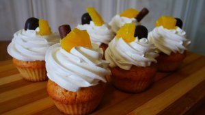Маффины АПЕЛЬСИНОВЫЕ Маффины в домашних условиях с украшением