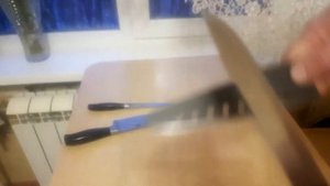 Заточка кухонного ножа без бруска и точила