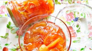 Янтарное яблочное варенье дольками! Вкусный десерт!