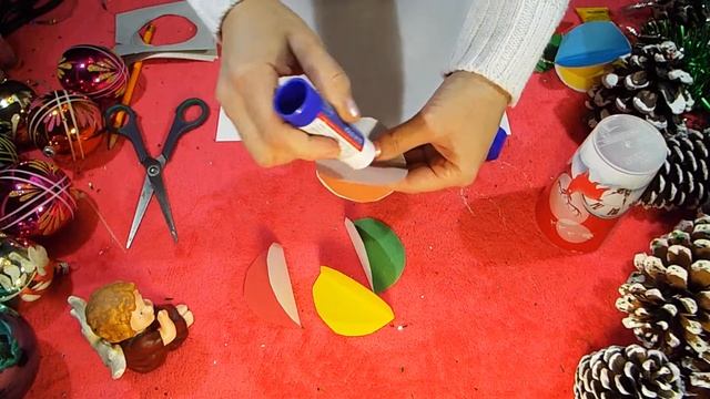 Как сделать разноцветную гирлянду из бумаги