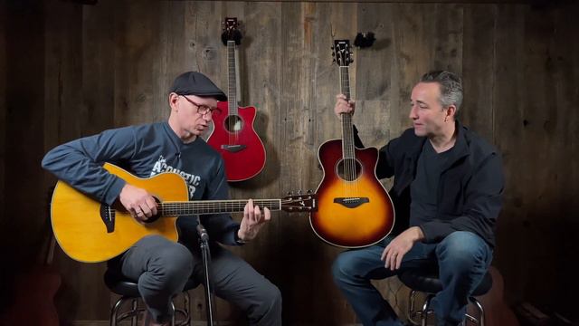 Yamaha FSC-TA - Cutaway TransAcoustic Models! смотреть онлайн