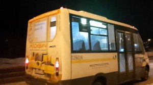 Автобус Луидор-2250DS(ГАЗ-Next) следует по маршруту 32 "Барановское - Воскресенск"