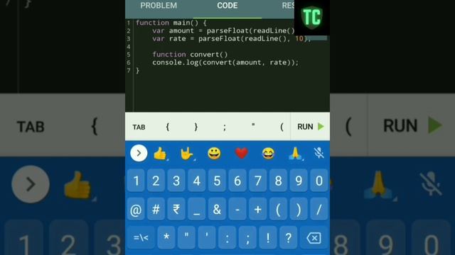 currency converter 3rd JavaScript project answer |JavaScript program answer| sololearn free courses