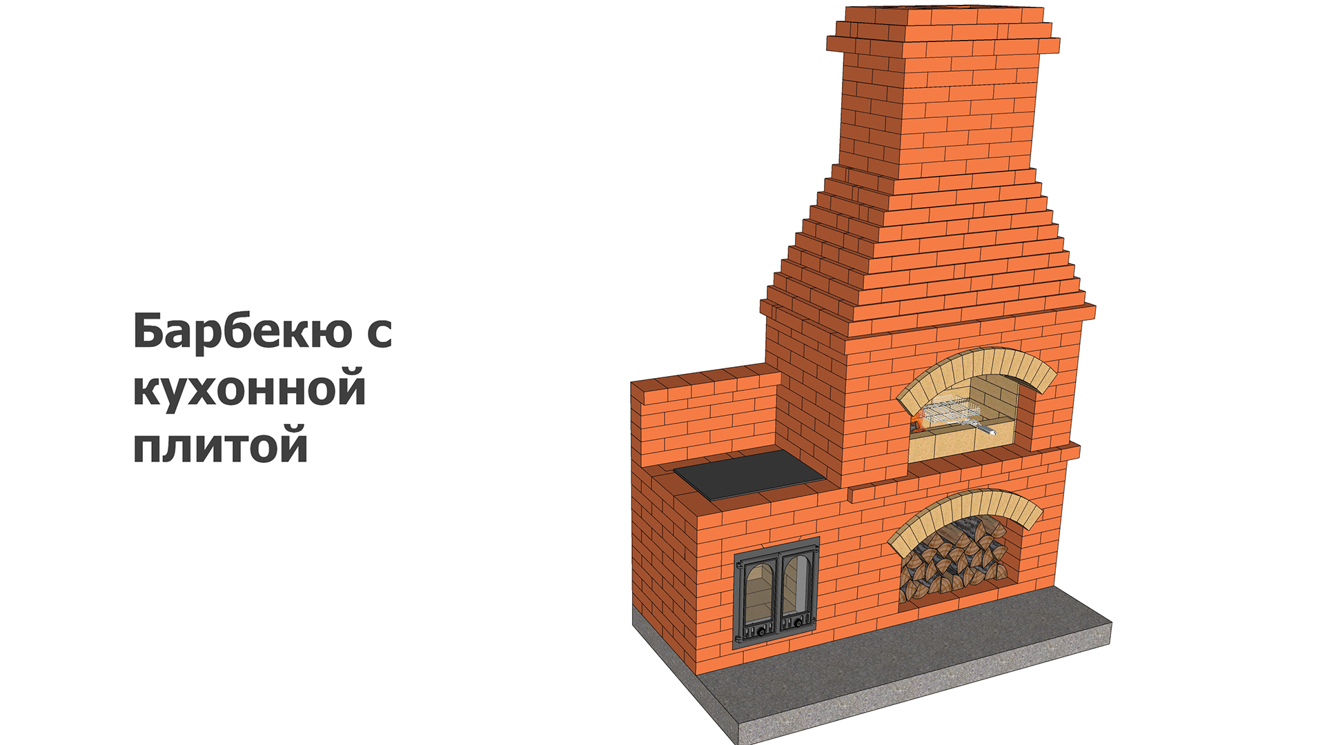 Барбекю с кухонной плитой смотреть онлайн