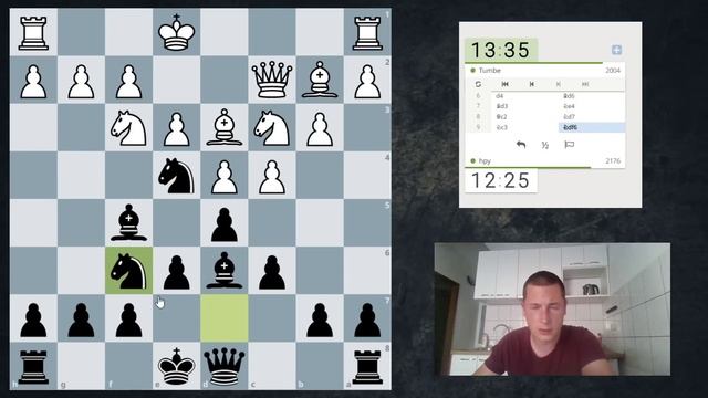 A tactical 12-move miniature · Training Game смотреть онлайн