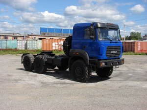 Седельный тягач Урал М 44202 (12т, ССУ 1490мм, 2", ЯМЗ 536, 312л.с., КПП ZF9)