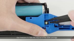 [HP 141 142] [011] How to remove and switch chips to HP 141 W1410 142 W1420 toner cartridges?