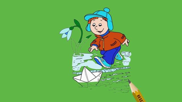 Рисованный мультик (Рисуем карандашами) смотреть онлайн