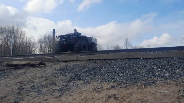 Вездеход,обкатка. смотреть онлайн