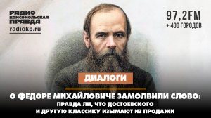 Александр ХИНШТЕЙН: правда ли, что Достоевского и другую классику изымают из продажи | ДИАЛОГИ