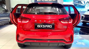 Совершенно новый мини-внедорожник Geely GX3 Pro 2024 года — красный цвет