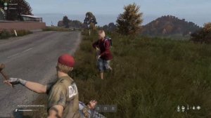 Убийственное оружие кепки в DayZ !Молоток для отбивания мяса!