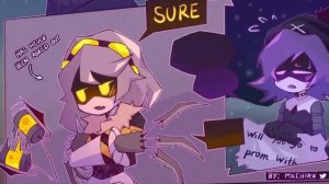 V & N's YANDERE Love! (Murder Drones Comic Dub)