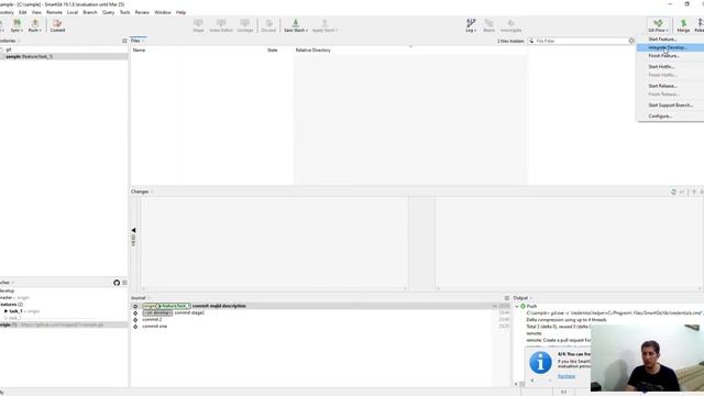 smartgit git flow - آموزش گیت - آموزش گیت فلو اسمارت گیت - قسمت دوم смотреть онлайн