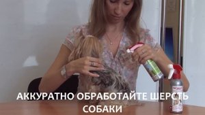 Спрей Mr.Bruno для собак от клещей и блох