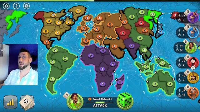 Game 46: Risk Global Domination Rank Up Series