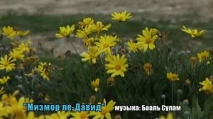 Й. Ашлаг. "Мизмор ле-Давид" (Исп.  Давид Крупник)