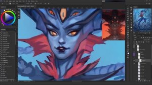 Azshara from World of Warcraft Speedpaint