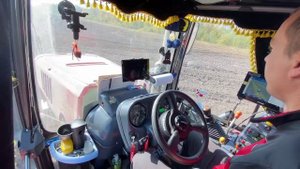 Полное автоматическое вождения МТЗ- 3522!Автопилот Trimble!