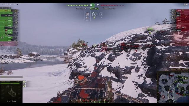 M4A1 FL 10.Премиальный СТ(Франция). Карта Линия Маннергейма. №-6 смотреть онлайн