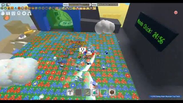 Би сварм симулятр!Roblox!Мега фарм смотреть онлайн