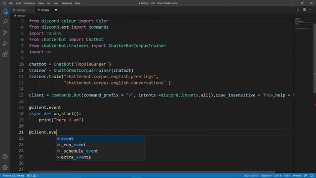 How to Make AI chatbot || part 3 , Implementation in Discord ,System and Offline Functions смотреть онлайн