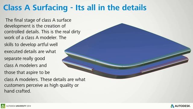 Autodesk Alias Class A Surfacing Tutorial смотреть онлайн