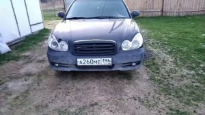 покраска решетки радиатора хендай соната EF