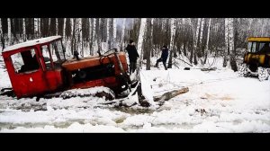 Письмо Потомкам - Трактор провалился под лёд