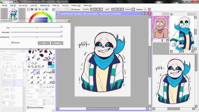 【Undertale】BHC Blue - Speed Draw【SAI】 смотреть онлайн
