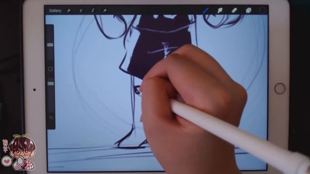 Let's Talk About Chibis! | Ipad Sketch with Me!| THIS IS NOT A TUTORIAL смотреть онлайн