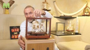 Упаковка для транспортировки статуэток из бивня мамонта