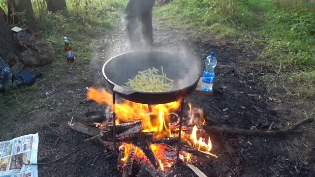 Казан, вечер, уличная готовка смотреть онлайн