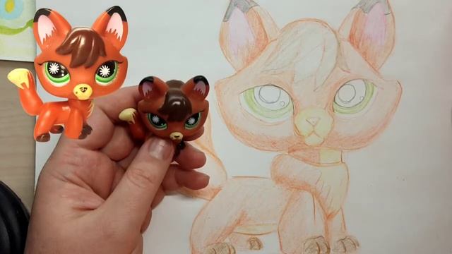 ✮LPS МК: "Рисуем с Клео / Лисичка?/ нарисуем вместе акварельными карандашами / SOVA LPS✮ смотреть онлайн