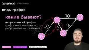 Информатика ЕГЭ | Теория | Графы | EASY БАЛЛ