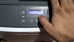 lexmark ms 312 dn how to print self test or demo page