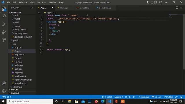 Bootstrap with React | How to Include React Bootstrap in your Project