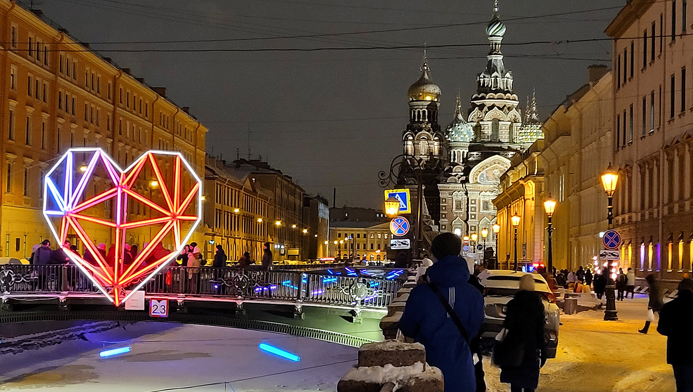Прогулки по новогоднему Санкт-Петербургу 2022