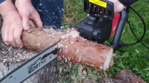 Пила цепная электрическая WORTEX EC 4024 SF Видеоотзыв (обзор) Евгения