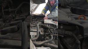 2.0 FSI BVY PASSAT 2007 Г. В. пробег 510000км запуск после недельного простоя на морозе. Ночью -32