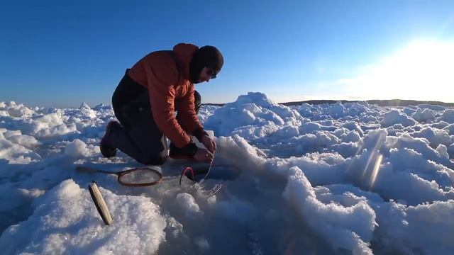 Ловля камчатского краба зимой смотреть онлайн