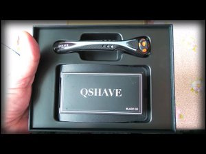 Бритвенный станок Qshave в подарочной упаковке / Shaving machine Qshave in a gift box