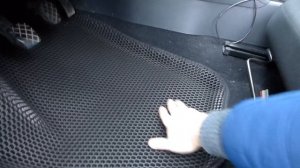 Коврики Eva 3D в салон от komatto. Ева коврики часть1.