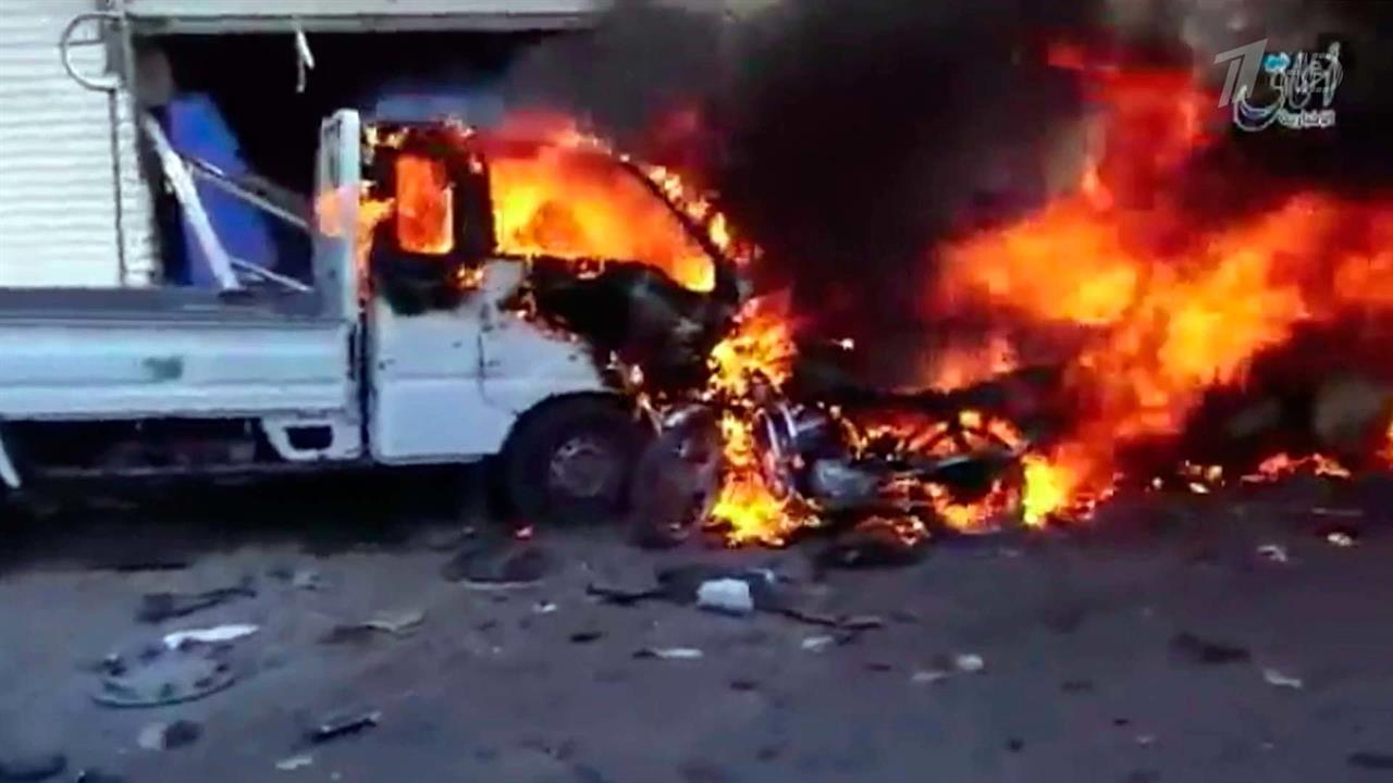 Шокирующие кадры последствий бомбовых ударов западной коалиции по мирным жителям в Сирии