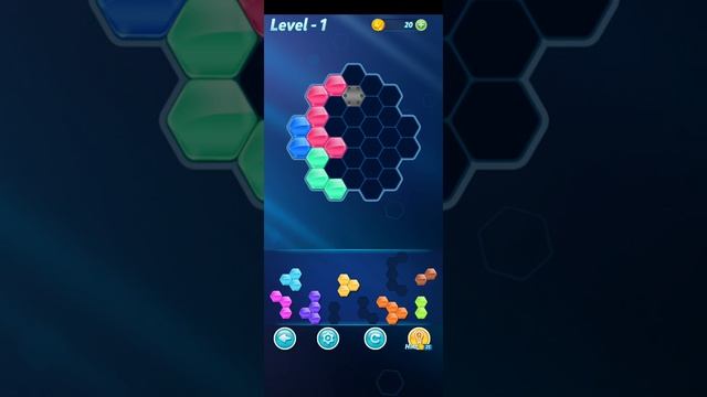 Block! Hexa Puzzle~Hero block 10 to 11 levels -level#1